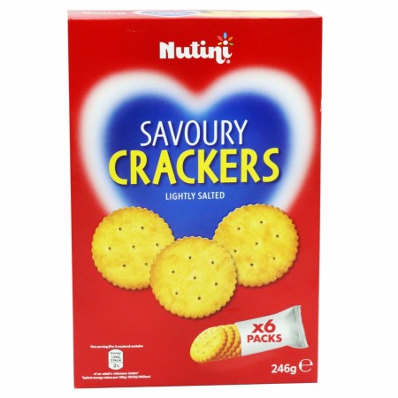 Nutini Savoury Crackers 246g 6pk