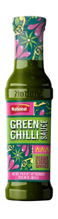 National Green Chilli Sauce 300g