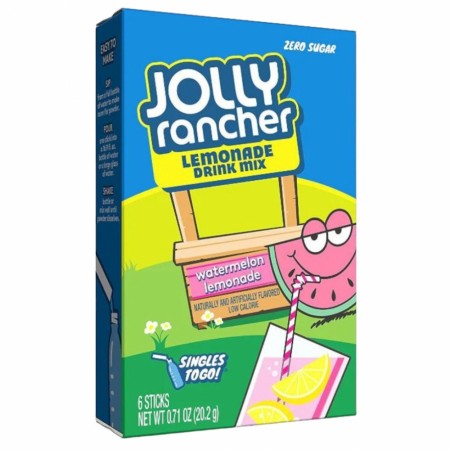 Jolly Rancher Drink Mix Watermelon Lemonade 6 sticks 20,2g