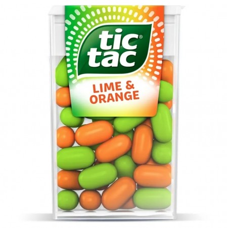 Tic Tac Lime & Orange 18g