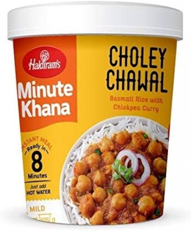 Haldirams Kikerter og Ris 105g