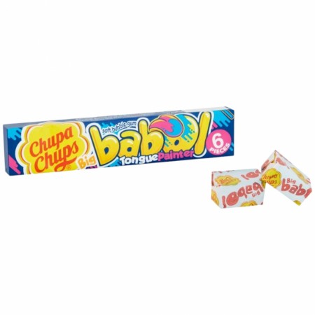 Chupa Chups Babol Gum Tongue Painter 27.6g