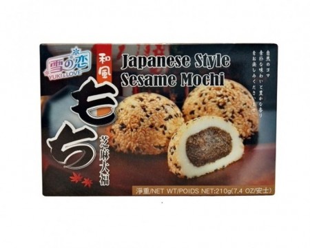 Yuki & Love Japanese Sesame Mochi 210g