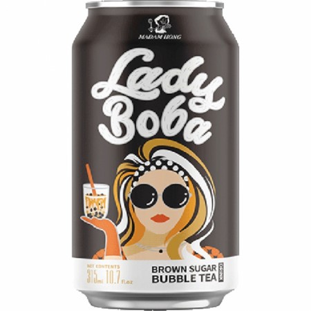 Madam Hong Lady Boba Brown Sugar 315ml