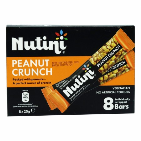 Nutini Peanut Crunch Bars 160g 8pk