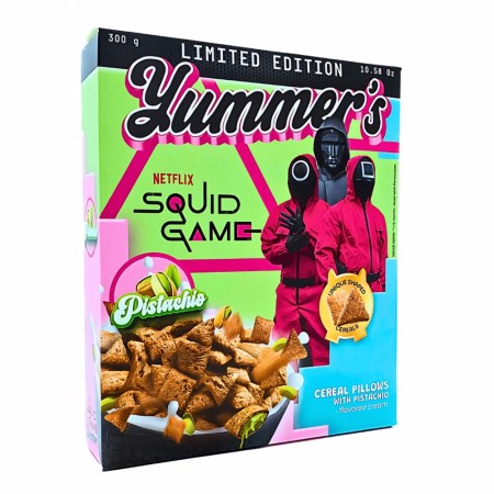 Squid Game Cereal Pillows Pistachio 300g