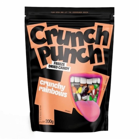 Crunch Punch Freeze Dried Candy Crunchy Rainbow 100g