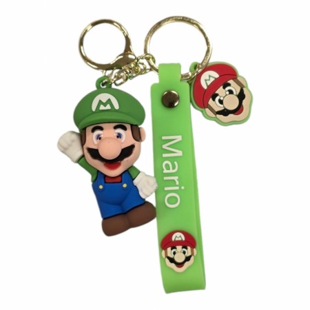 Nøkkelring Super Mario Luigi
