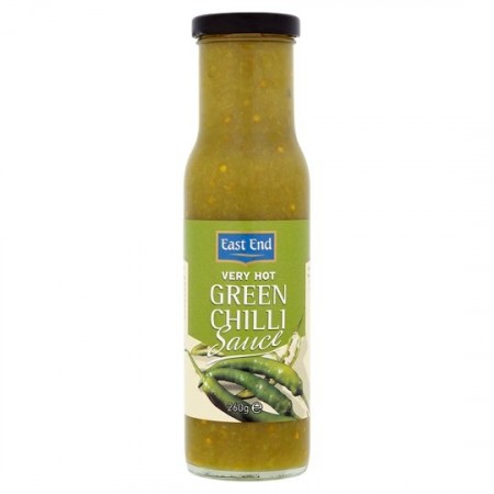 East End Very Hot Green Chilli 260g