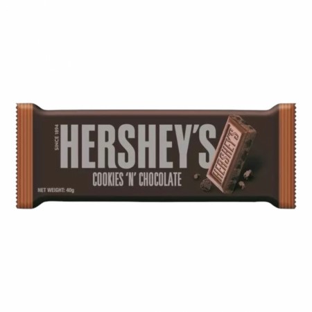 Hershey's Cookies & Chocolate Bar 40g