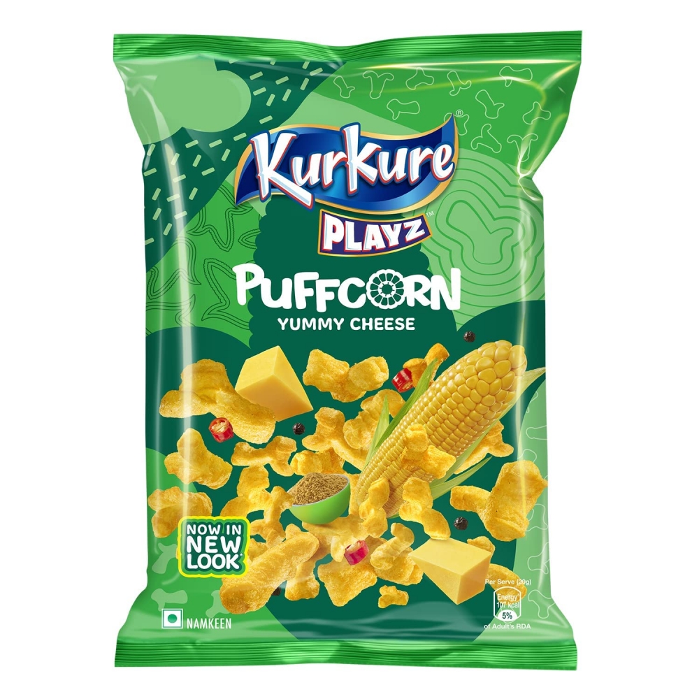 Få en knasende smakfull opplevelse med Kurkure Puff Corn!