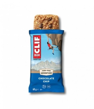 Pakket med smakfull, naturlig godhet og full av energi, vil Clif Chocolate Chip Energy Bar falle i smak hos alle slags kunder. En deilig kilde til drivstoff for dagen, vil kunder snu seg til disse for en frokost på farten eller en sunn snacks å ta med på 