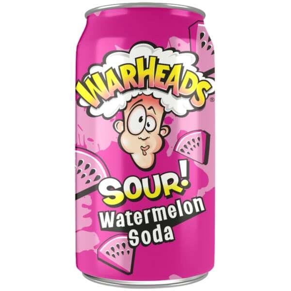 Warheads Watermelon tilbyr en intens smak av vannmelon i hver slurk. Den søte, saftige og litt sure smaken gir en spennende og forfriskende opplevelse.