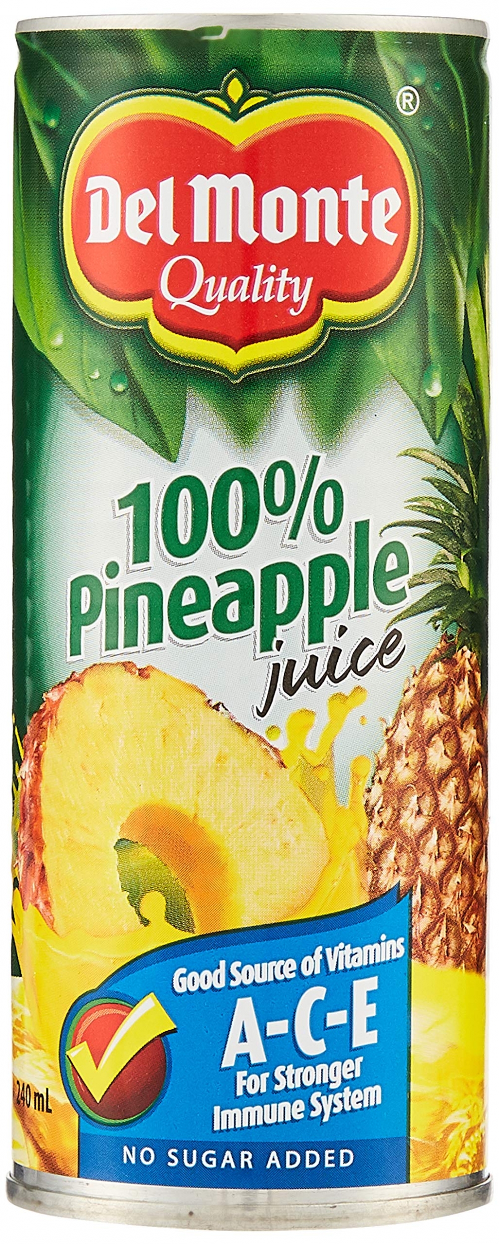 La deg forfriske av Del Monte Pineapple Juice - en smaksrik drikk som bringer tropisk glede rett til hånden din.