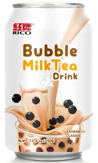 Rico Bubble Milk Tea: En forfriskende blanding av kremet melk, aromatisk te og deilige tapioka-perler. Utforsk en smaksopplevelse som tar deg med på en asiatisk reise i hver slurk.
