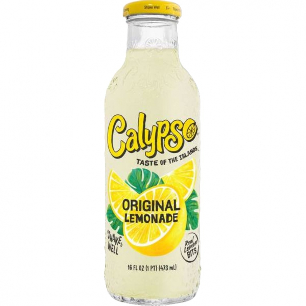 Calypso Original Lemonade er en forfriskende drikk med den naturlige smaken av saftige sitroner.