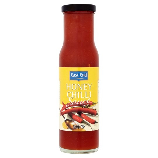 En saus som kombinerer sødmen fra honning med en hint av chillismak.