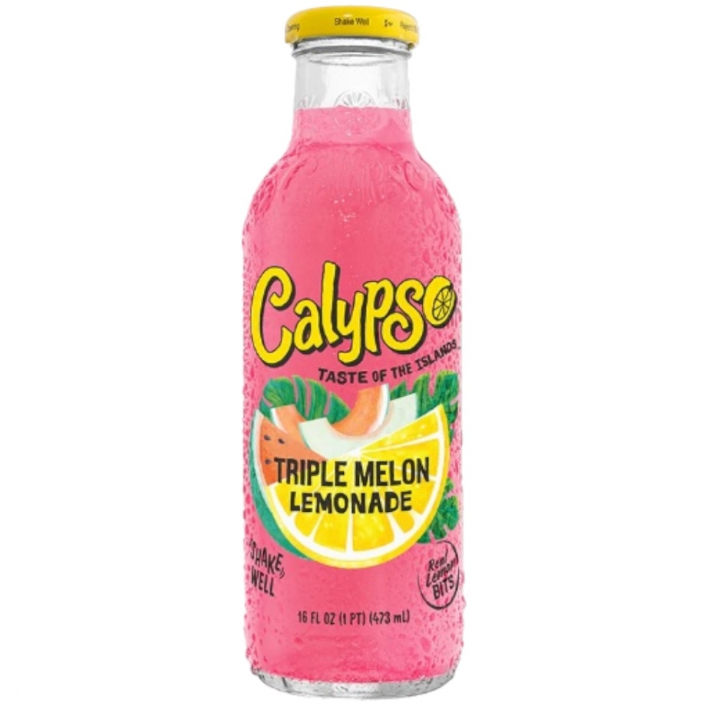 Calypso Triple Melon Lemonade byr på tre deilige melonsmaker i hver forfriskende slurk.
