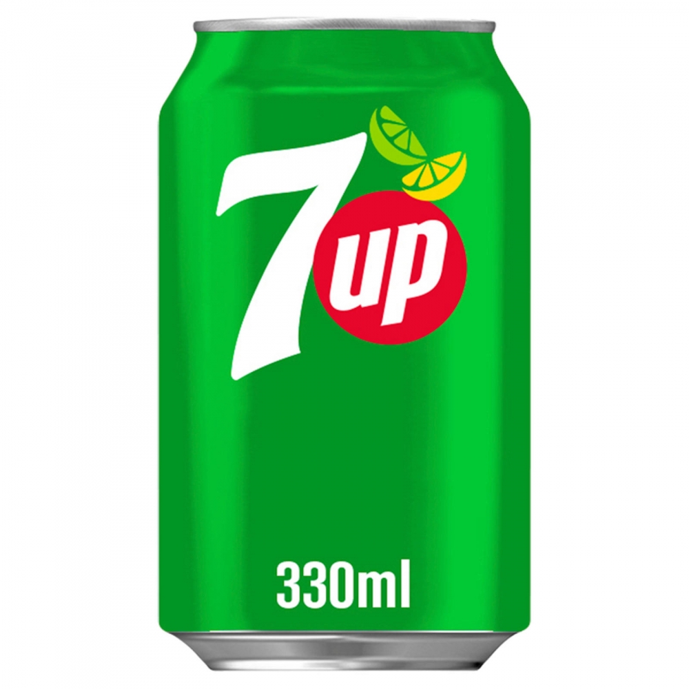 7UP er en populær brus med en forfriskende og sprudlende sitron- og lime-smak.